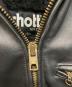 中古・古着 Schott (ショット) ライナー付シングルライダースジャケット ブラック サイズ:SIZE34：27000円