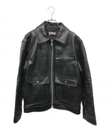 Schott（ショット）の古着「＃181 ポリスマンジャケット」｜ブラック