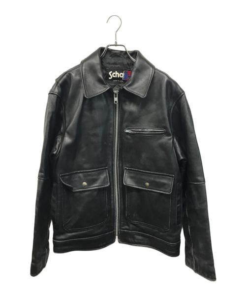 Schott（ショット）Schott (ショット) ＃181 ポリスマンジャケット ブラック サイズ:SIZE 40の古着・服飾アイテム