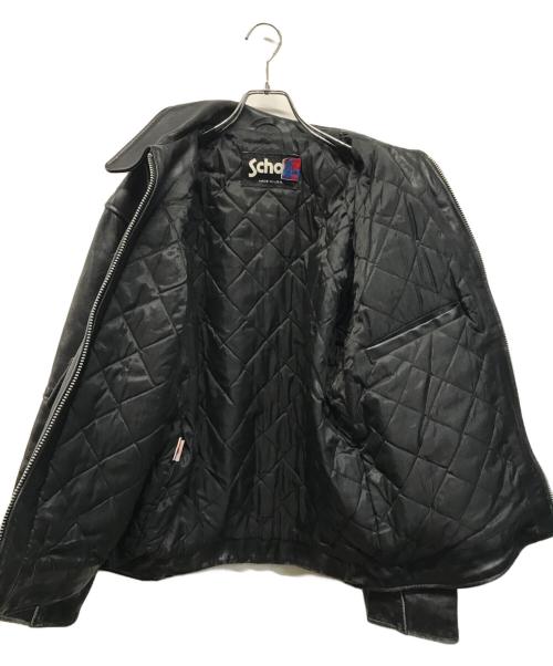 Schott（ショット）Schott (ショット) ＃181 ポリスマンジャケット ブラック サイズ:SIZE 40の古着・服飾アイテム