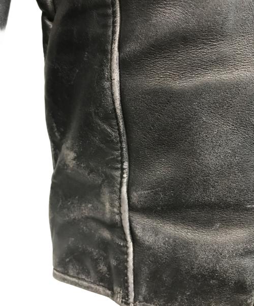 Schott（ショット）Schott (ショット) ＃181 ポリスマンジャケット ブラック サイズ:SIZE 40の古着・服飾アイテム