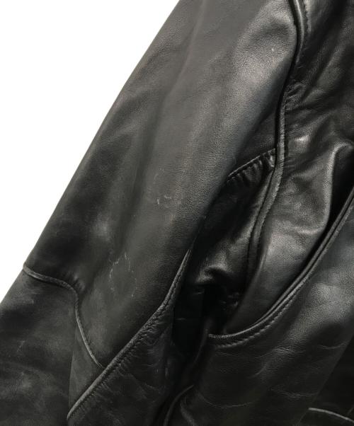 Schott（ショット）Schott (ショット) ＃181 ポリスマンジャケット ブラック サイズ:SIZE 40の古着・服飾アイテム