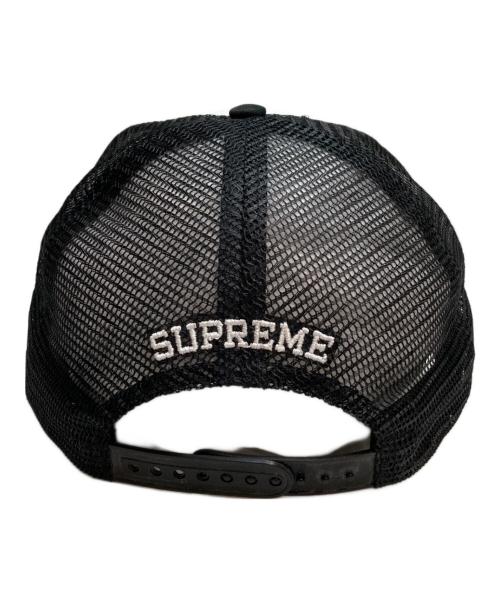SUPREME（シュプリーム）Supreme (シュプリーム) ANTIHERO (アンタイヒーロー) Mesh Back 5-Panel Cap キャップ ホワイト×ブラックの古着・服飾アイテム