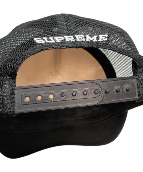 SUPREME（シュプリーム）Supreme (シュプリーム) ANTIHERO (アンタイヒーロー) Mesh Back 5-Panel Cap キャップ ホワイト×ブラックの古着・服飾アイテム
