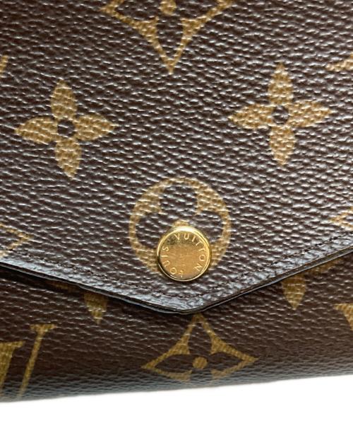 LOUIS VUITTON（ルイ ヴィトン）LOUIS VUITTON (ルイ ヴィトン) ポルトフォイユ・サラ 長財布 ブラウンの古着・服飾アイテム