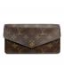 LOUIS VUITTON（ルイ ヴィトン）の古着「ポルトフォイユ・サラ 長財布」｜ブラウン