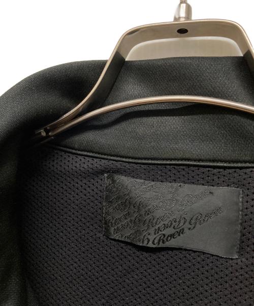 Roen（ロエン）Roen (ロエン) レオパード柄 バックメタルスカル トラックジャケット ブラック サイズ:SIZE 48の古着・服飾アイテム