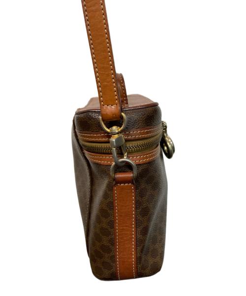 CELINE（セリーヌ）CELINE (セリーヌ) サークルロゴ ショルダーバッグ ブラウンの古着・服飾アイテム