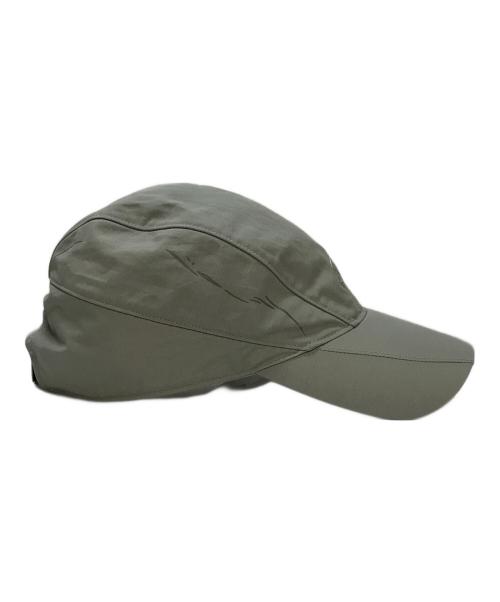 san san gear（サンサンギア）san san gear (サンサンギア) ロゴキャップ メッシュ グレーの古着・服飾アイテム