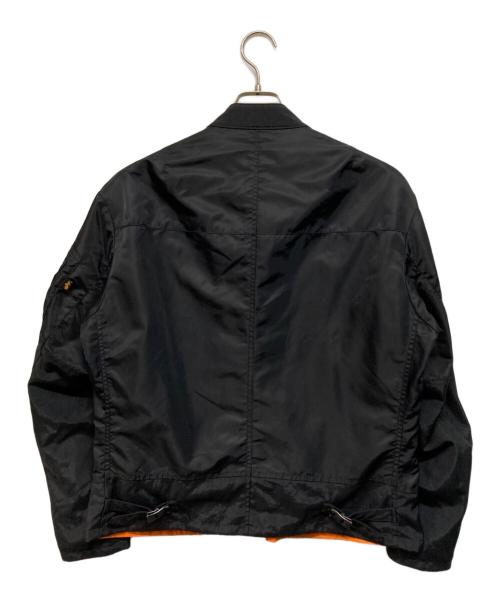 eYe COMME des GARCONS JUNYAWATANABE MAN（アイ コム デ ギャルソン ジュンヤ ワタナベ マン）eYe COMME des GARCONS JUNYAWATANABE MAN ALPHA Nylon Twill Alpha W Name Jacket(ナイロン ツイル アルファ ダブル ネーム ジャケット) ブラック サイズ:XSの古着・服飾アイテム