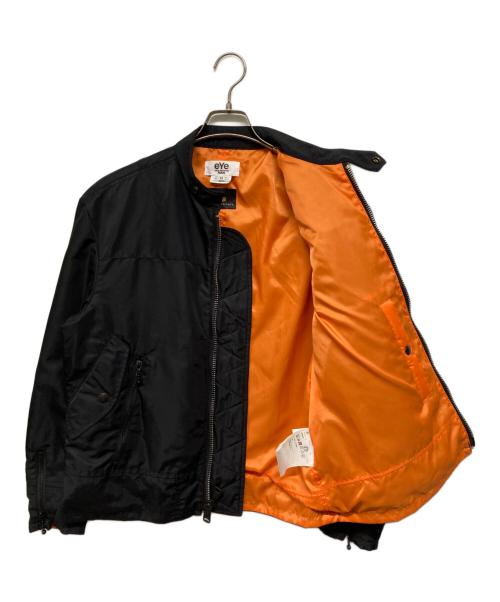 eYe COMME des GARCONS JUNYAWATANABE MAN（アイ コム デ ギャルソン ジュンヤ ワタナベ マン）eYe COMME des GARCONS JUNYAWATANABE MAN ALPHA Nylon Twill Alpha W Name Jacket(ナイロン ツイル アルファ ダブル ネーム ジャケット) ブラック サイズ:XSの古着・服飾アイテム
