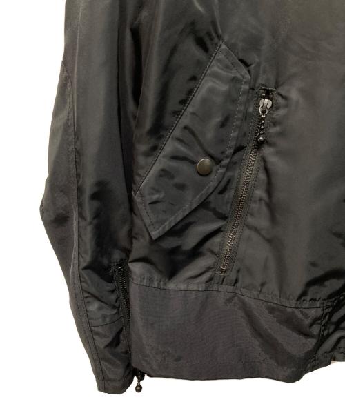 eYe COMME des GARCONS JUNYAWATANABE MAN（アイ コム デ ギャルソン ジュンヤ ワタナベ マン）eYe COMME des GARCONS JUNYAWATANABE MAN ALPHA Nylon Twill Alpha W Name Jacket(ナイロン ツイル アルファ ダブル ネーム ジャケット) ブラック サイズ:XSの古着・服飾アイテム