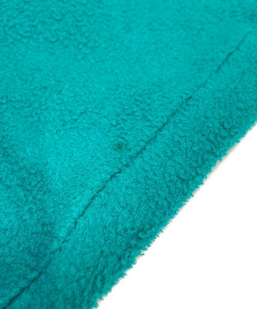 Patagonia（パタゴニア）Patagonia (パタゴニア) スナップT プルオーバー シンチラフリース エメラルドグリーン×パープル サイズ:Lの古着・服飾アイテム