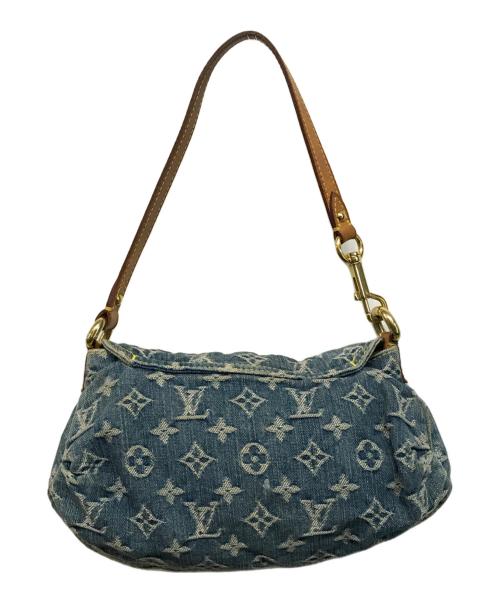 LOUIS VUITTON（ルイ ヴィトン）LOUIS VUITTON (ルイ ヴィトン) モノグラム・ミニプリーティ ショルダーバッグ ブルーの古着・服飾アイテム