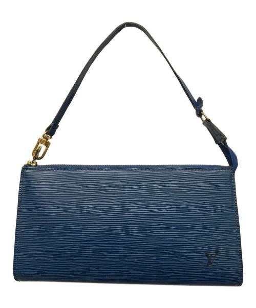 LOUIS VUITTON（ルイ ヴィトン）LOUIS VUITTON (ルイ ヴィトン) エピ ポシェットアクセソワール ブルーの古着・服飾アイテム