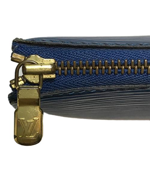 LOUIS VUITTON（ルイ ヴィトン）LOUIS VUITTON (ルイ ヴィトン) エピ ポシェットアクセソワール ブルーの古着・服飾アイテム
