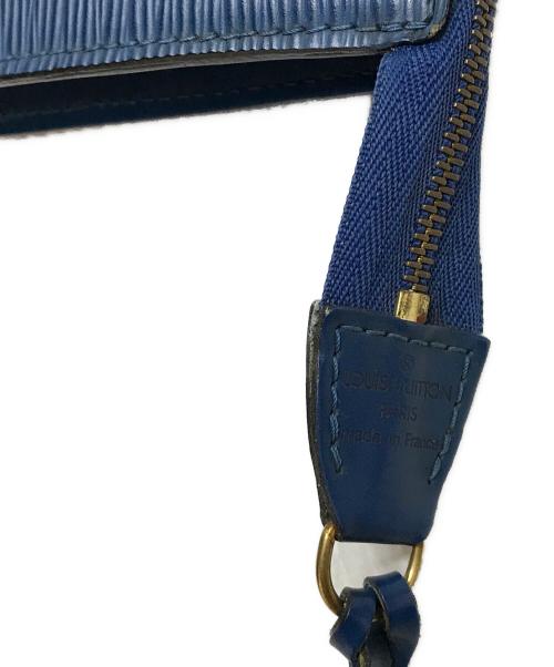 LOUIS VUITTON（ルイ ヴィトン）LOUIS VUITTON (ルイ ヴィトン) エピ ポシェットアクセソワール ブルーの古着・服飾アイテム