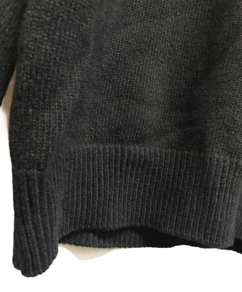 STONE ISLAND（ストーンアイランド）STONE ISLAND (ストーンアイランド) パッチクルーネックニット ブラック サイズ:SIZE Sの古着・服飾アイテム