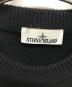 中古・古着 STONE ISLAND (ストーンアイランド) パッチクルーネックニット ブラック サイズ:SIZE S：32000円