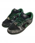 NIKE×There Skateboardsナイキ×ゼアスケートボード）の古着「DUNK LOW QS」｜ブラック×グリーン