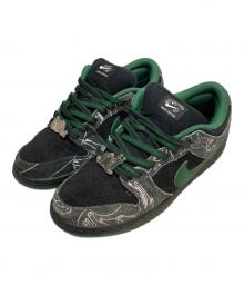 NIKE×There Skateboards（ナイキ×ゼアスケートボード）の古着「DUNK LOW QS」｜ブラック×グリーン