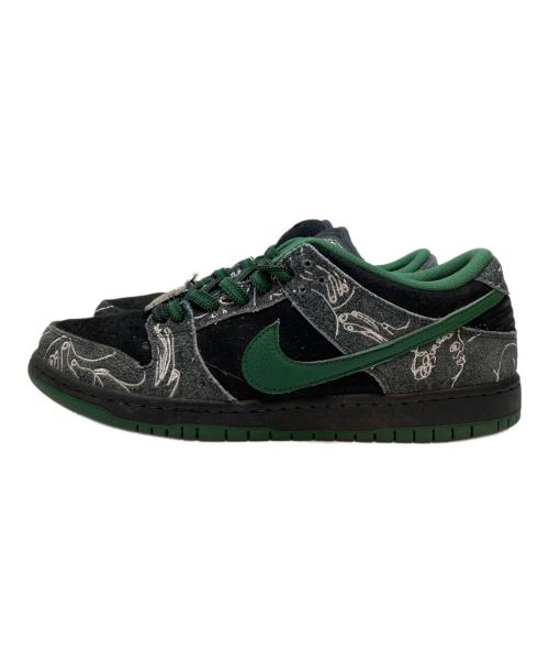 NIKE（ナイキ）NIKE (ナイキ) There Skateboards (ゼアスケートボード) DUNK LOW QS ブラック×グリーン サイズ:29cmの古着・服飾アイテム