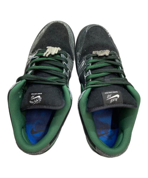 NIKE（ナイキ）NIKE (ナイキ) There Skateboards (ゼアスケートボード) DUNK LOW QS ブラック×グリーン サイズ:29cmの古着・服飾アイテム