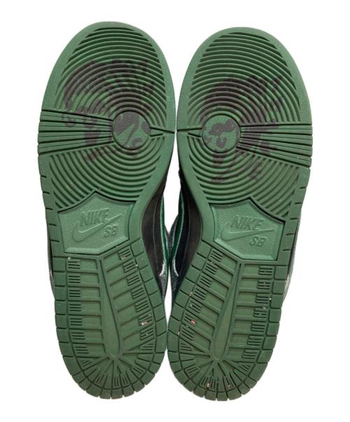 NIKE（ナイキ）NIKE (ナイキ) There Skateboards (ゼアスケートボード) DUNK LOW QS ブラック×グリーン サイズ:29cmの古着・服飾アイテム