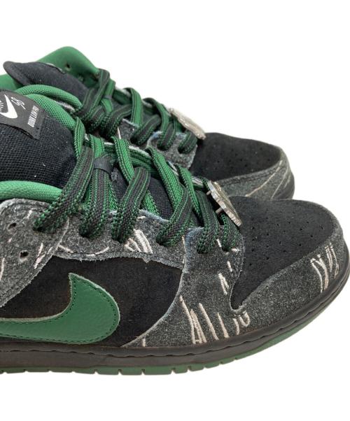 NIKE（ナイキ）NIKE (ナイキ) There Skateboards (ゼアスケートボード) DUNK LOW QS ブラック×グリーン サイズ:29cmの古着・服飾アイテム