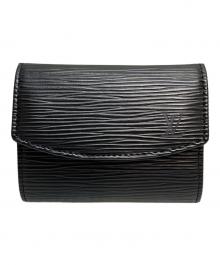 LOUIS VUITTON（ルイ ヴィトン）の古着「ポルト・モネ・サーンプル エピ」｜ブラック