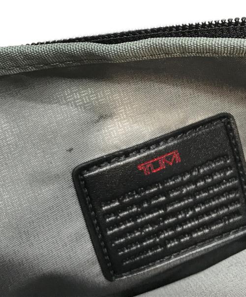 TUMI（トゥミ）TUMI (トゥミ) ALPHA3「アルファ・スリー」 クラッチバッグ ブラックの古着・服飾アイテム