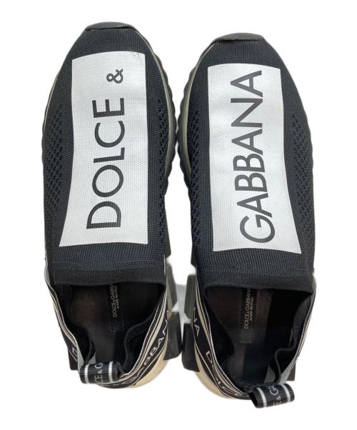 DOLCE & GABBANA（ドルチェ＆ガッバーナ）DOLCE & GABBANA (ドルチェ＆ガッバーナ) Sorrento Melt ローカットスニーカー ブラック サイズ:SIZE 42の古着・服飾アイテム