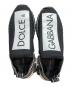 中古・古着 DOLCE & GABBANA (ドルチェ＆ガッバーナ) Sorrento Melt ローカットスニーカー ブラック サイズ:SIZE 42：15000円