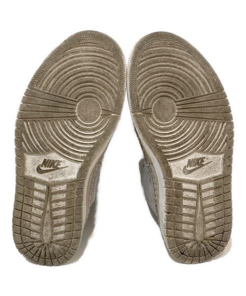 AIR JORDAN（エア ジョーダン）AIR JORDAN (エア ジョーダン) Air Jordan 1 Retro High Desert Sand　エア ジョーダン ワン レトロ ハイ デザート サンド アイボリー サイズ:SIZE 24cmの古着・服飾アイテム