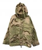TENNIER INDUSTRIESテナー インダストリーズ）の古着「ECWCS Gen1 Parka Cold Weather Camouflage ゴアテックス デザートカモ パーカー」｜ベージュ