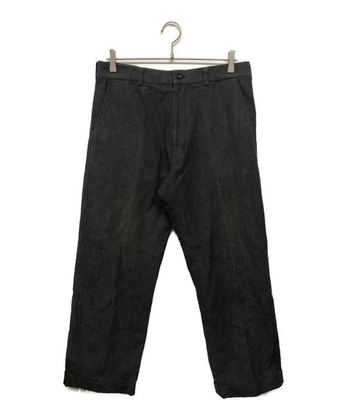 COMME des GARCONS HOMME（コムデギャルソン オム）COMME des GARCONS HOMME (コムデギャルソン オム) コットンパンツ　田中オム期 グレー サイズ:Ｍの古着・服飾アイテム