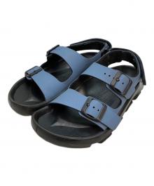 BIRKENSTOCK（ビルケンシュトック）の古着「Mogami Terra アウトドアサンダル」｜ブルー×ブラック