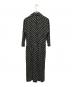 ROBE DE CHAMBRE COMME DES GARCONS (ローブドシャンブル コムデギャルソン) ウールドットワンピース 丸襟 ブラック サイズ:L：15000円