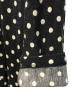 中古・古着 ROBE DE CHAMBRE COMME DES GARCONS (ローブドシャンブル コムデギャルソン) ウールドットワンピース 丸襟 ブラック サイズ:L：15000円