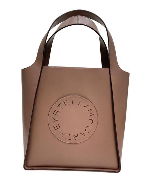 STELLA McCARTNEY（ステラマッカートニー）STELLA McCARTNEY (ステラマッカートニー) ロゴトートバッグ ブラウンの古着・服飾アイテム