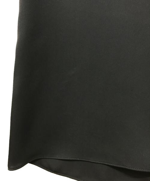 theory（セオリー）theory (セオリー) MODERN GGT SL CAMP CLLR B（モダンジョーゼットスリーブレスキャンプカラー ）シルクブラウス ネイビー サイズ:S 未使用品の古着・服飾アイテム
