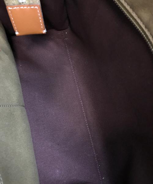 TORY BURCH（トリーバーチ）TORY BURCH (トリーバーチ) エラキャンバス スモールトート オリーブの古着・服飾アイテム