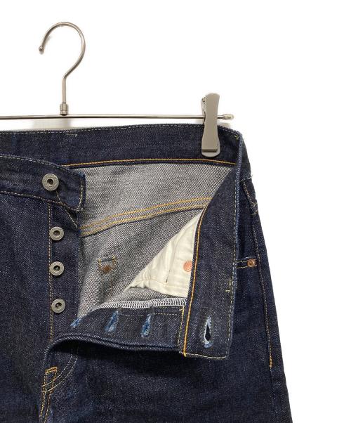 ONI DENIM（オニデニム）ONI DENIM (オニデニム) Wide Straight 15oz Low Tension Denim/ワイド ストレート 15オンス ローテンション デニム インディゴ サイズ:W31の古着・服飾アイテム