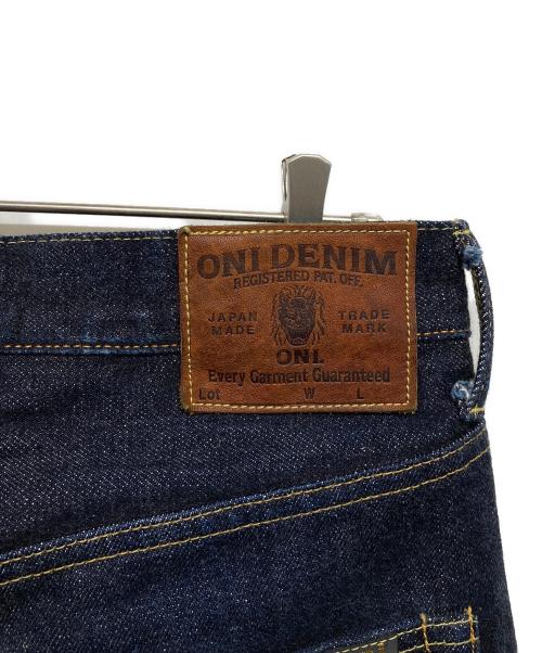 ONI DENIM（オニデニム）ONI DENIM (オニデニム) Wide Straight 15oz Low Tension Denim/ワイド ストレート 15オンス ローテンション デニム インディゴ サイズ:W31の古着・服飾アイテム