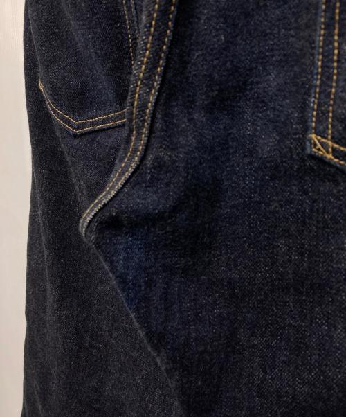 ONI DENIM（オニデニム）ONI DENIM (オニデニム) Wide Straight 15oz Low Tension Denim/ワイド ストレート 15オンス ローテンション デニム インディゴ サイズ:W31の古着・服飾アイテム