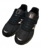 NEW BALANCEニューバランス）の古着「990 v5 ローカットスニーカー」｜ブラック