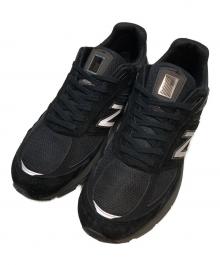 NEW BALANCE（ニューバランス）の古着「990 v5 ローカットスニーカー」｜ブラック
