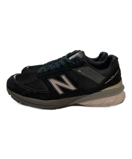 NEW BALANCE（ニューバランス）NEW BALANCE (ニューバランス) 990 v5 ローカットスニーカー ブラック サイズ:28cmの古着・服飾アイテム