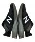 中古・古着 NEW BALANCE (ニューバランス) 990 v5 ローカットスニーカー ブラック サイズ:28cm：14000円