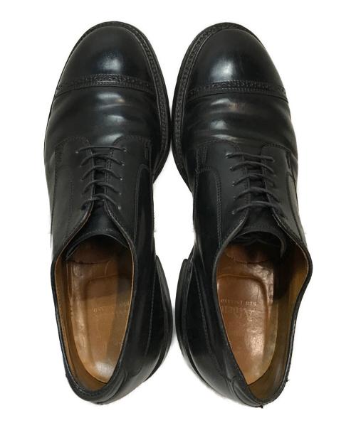 Alden（オールデン）ALDEN (オールデン) BLACK CORDOVAN CAP TOE(ブラック コードバン キャップ トゥ)ストレートチップシューズ USA製 モディファイドラスト ブラック サイズ:8 Dの古着・服飾アイテム